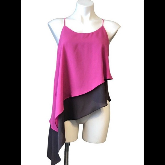 MM Couture Tops - MM Couture by Miss Me Asymmetrical Tank Top